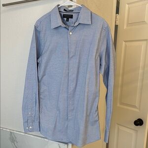 Men's Blue Dress Shirt